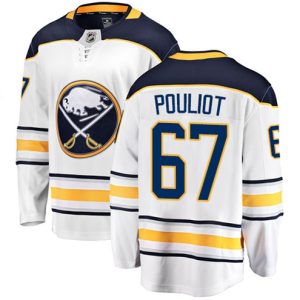 Maend-NHL-Buffalo-Sabres-Troeje-Benoit-Pouliot-67-Breakaway-Hvid-Fanatics-Branded-Ude