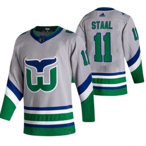 Maend-NHL-Carolina-Hurricanes-Troeje-Jordan-Staal-11-2022-Reverse-Retro-Graa-Authentic