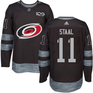 Maend-NHL-Carolina-Hurricanes-Troeje-Jordan-Staal-11-Authentic-Sort-1917-2017-100th-Anniversary