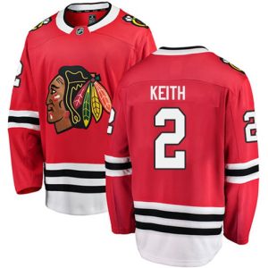 Maend-NHL-Chicago-Blackhawks-Troeje-Duncan-Keith-2-Breakaway-Roed-Fanatics-Branded-Hjemme