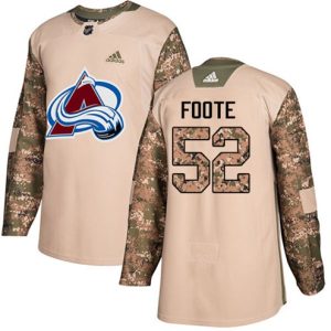 Maend-NHL-Colorado-Avalanche-Troeje-Adam-Foote-52-Authentic-Camo-Veterans-Day-Practice