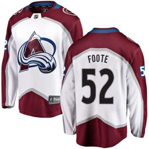 Maend-NHL-Colorado-Avalanche-Troeje-Adam-Foote-52-Breakaway-Hvid-Fanatics-Branded-Ude