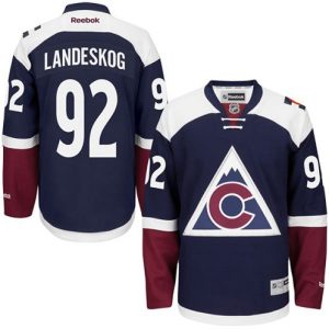 Maend-NHL-Colorado-Avalanche-Troeje-Gabriel-Landeskog-92-Reebok-Third