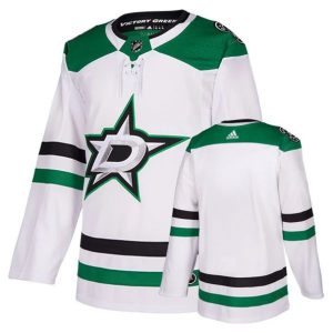 Maend-NHL-Dallas-Stars-Troeje-Blank-Hvid-Authentic