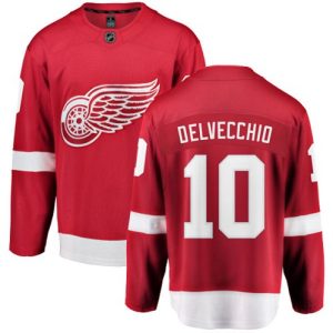 Maend-NHL-Detroit-Red-Wings-Troeje-Alex-Delvecchio-10-Breakaway-Roed-Fanatics-Branded-Hjemme