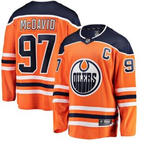 Maend-NHL-Edmonton-Oilers-Troeje-Connor-McDavid-97-Breakaway-Orange-Fanatics-Branded-Hjemme