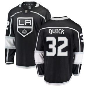 Maend-NHL-Los-Angeles-Kings-Troeje-Jonathan-Quick-32-Breakaway-Sort-Fanatics-Branded-Hjemme