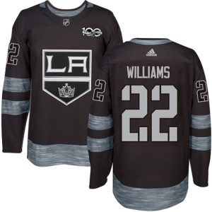 Maend-NHL-Los-Angeles-Kings-Troeje-Tiger-Williams-22-Authentic-Sort-1917-2017-100th-Anniversary