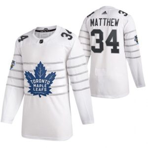 Maend-NHL-Maple-Leafs34-Auston-Matthews-Hvid-2020-All-Star-Game