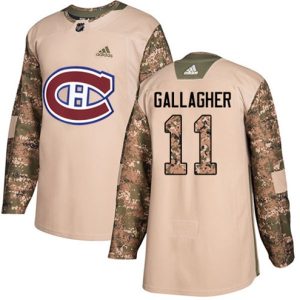Maend-NHL-Montreal-Canadiens-Troeje-Brendan-Gallagher-11-Authentic-Camo-Veterans-Day-Practice