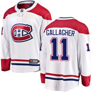 Maend-NHL-Montreal-Canadiens-Troeje-Brendan-Gallagher-11-Breakaway-Hvid-Fanatics-Branded-Ude