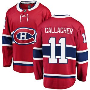 Maend-NHL-Montreal-Canadiens-Troeje-Brendan-Gallagher-11-Breakaway-Roed-Fanatics-Branded-Hjemme