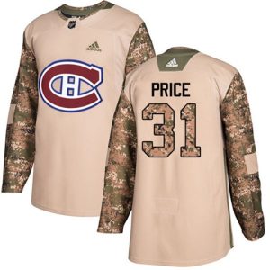 Maend-NHL-Montreal-Canadiens-Troeje-Carey-Price-31-Authentic-Camo-Veterans-Day-Practice