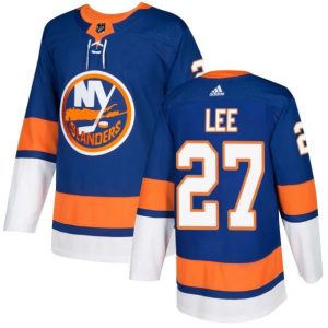 Maend-NHL-NHL-New-York-Islanders-Troeje-Anders-Lee-27-Royal-Authentic