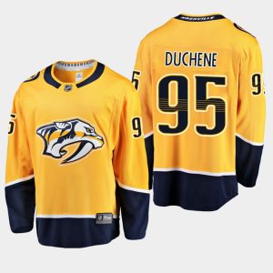 Maend-NHL-Nashville-Predators-Troeje-Matt-Duchene-95-Hjemme-Guld-Breakaway-Player