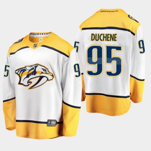 Maend-NHL-Nashville-Predators-Troeje-Matt-Duchene-95-Ude-Hvid-Breakaway-Player