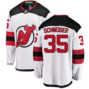 Maend-NHL-New-Jersey-Devils-Troeje-Cory-Schneider-35-Breakaway-Hvid-Fanatics-Branded-Ude