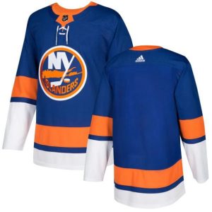 Maend-NHL-New-York-Islanders-Troeje-Blank-Royal-Authentic