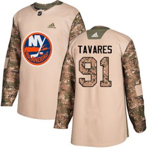 Maend-NHL-New-York-Islanders-Troeje-John-Tavares-91-Authentic-Camo-Veterans-Day-Practice