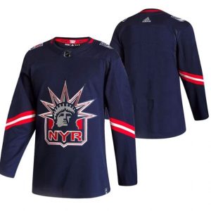 Maend-NHL-New-York-Rangers-Troeje-Blank-2022-Reverse-Retro-Navy-Authentic