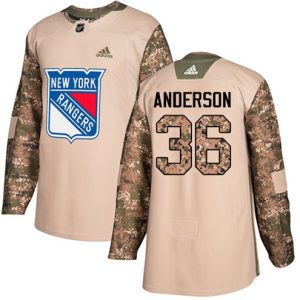 Maend-NHL-New-York-Rangers-Troeje-Glenn-Anderson-36-Authentic-Camo-Veterans-Day-Practice