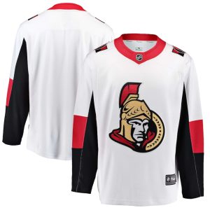 Maend-NHL-Ottawa-Senators-Troeje-Blank-Fanatics-Branded-Hvid-Breakaway