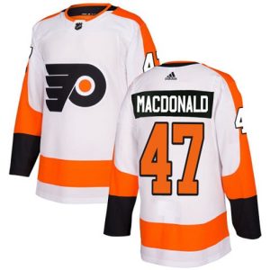 Maend-NHL-Philadelphia-Flyers-Troeje-Andrew-MacDonald-47-Authentic-Hvid-Ude