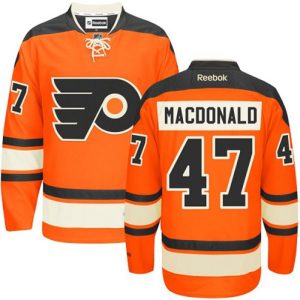 Maend-NHL-Philadelphia-Flyers-Troeje-Andrew-MacDonald-47-Reebok-Orange-Third