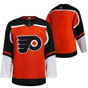 Maend-NHL-Philadelphia-Flyers-Troeje-Blank-2022-Reverse-Retro-Oranger-Authentic