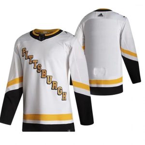 Maend-NHL-Pittsburgh-Penguins-Troeje-Blank-2022-Reverse-Retro-Hvid-Authentic
