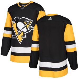 Maend-NHL-Pittsburgh-Penguins-Troeje-Blank-Sort-Authentic
