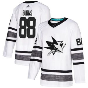 Maend-NHL-San-Jose-Sharks-Troeje-Brent-Burns-88-2019-All-Star-Hvid-Authentic
