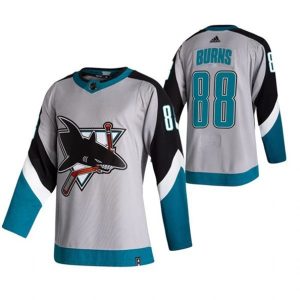 Maend-NHL-San-Jose-Sharks-Troeje-Brent-Burns-88-2022-Reverse-Retro-Graa-Authentic