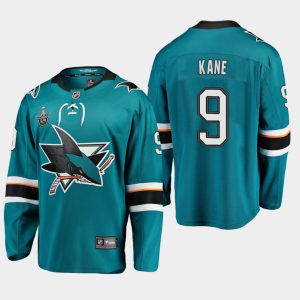 Maend-NHL-San-Jose-Sharks-Troeje-Evander-Kane-9-2019-Stanley-Cup-Playoffs-Breakaway-Player-Teal