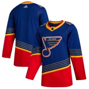 Maend-NHL-St.-Louis-Blues-Troeje-2019-20-Blank-Blaa-Retro-Authentic