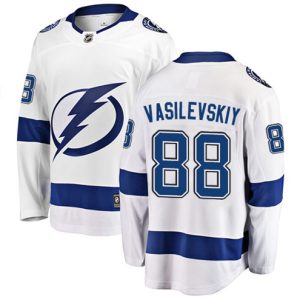 Maend-NHL-Tampa-Bay-Lightning-Troeje-Andrei-Vasilevskiy-88-Breakaway-Hvid-Fanatics-Branded-Ude