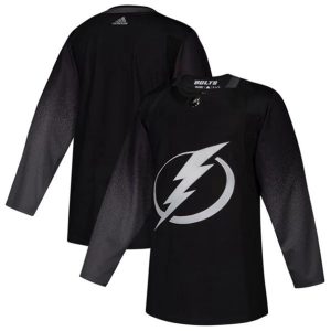 Maend-NHL-Tampa-Bay-Lightning-Troeje-Blank-2018-19-Sort-Authentic