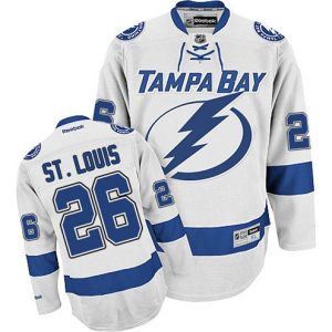Maend-NHL-Tampa-Bay-Lightning-Troeje-Martin-St.-Louis-26-Reebok-Hvid-Ude