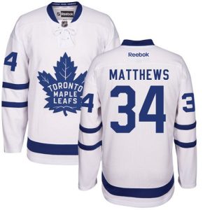 Maend-NHL-Toronto-Maple-Leafs-Troeje-Auston-Matthews-34-Authentic-Reebok-Ude