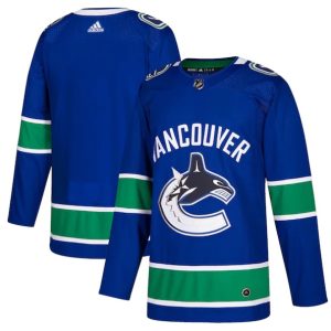 Maend-NHL-Vancouver-Canucks-Troeje-Bank-Hjemme-Blaa