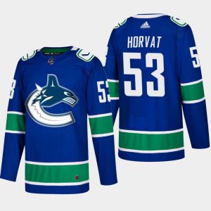 Maend-NHL-Vancouver-Canucks-Troeje-Bo-Horvat-53-Hjemme-Blaa-Authentic-Player