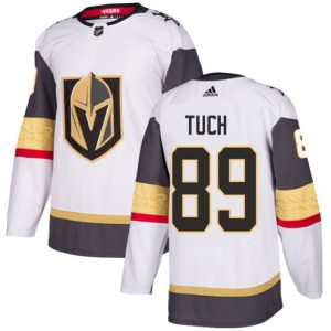 Maend-NHL-Vegas-Golden-Knights-Troeje-Alex-Tuch-89-Authentic-Hvid-Ude