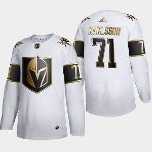 Maend-NHL-Vegas-Golden-Knights-Troeje-William-Karlsson-71-Golden-Edition-Hvid-Authentic