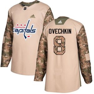 Maend-NHL-Washington-Capitals-Troeje-Alex-Ovechkin-8-Authentic-Camo-Veterans-Day-Practice