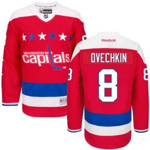 Maend-NHL-Washington-Capitals-Troeje-Alex-Ovechkin-8-Reebk-Roed-Third