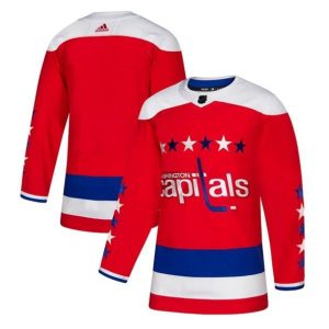 Maend-NHL-Washington-Capitals-Troeje-Blank-2018-19-Roed-Authentic