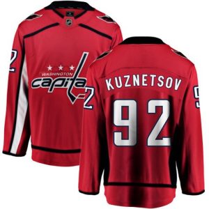 Maend-NHL-Washington-Capitals-Troeje-Evgeny-Kuznetsov-92-Breakaway-Roed-Fanatics-Branded-Hjemme