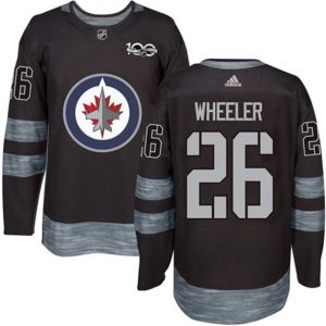 Maend-NHL-Winnipeg-Jets-Troeje-Blake-Wheeler-26-1917-2017-100th-Anniversary-Sort-Authentic