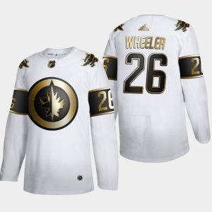 Maend-NHL-Winnipeg-Jets-Troeje-Blake-Wheeler-26-Golden-Edition-Hvid-Authentic