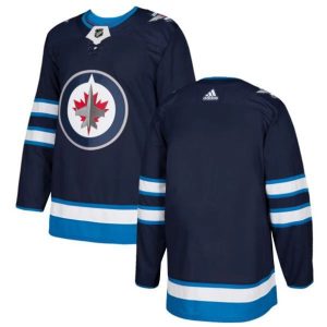 Maend-NHL-Winnipeg-Jets-Troeje-Blank-Navy-Authentic